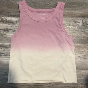 american eagle ombré tank